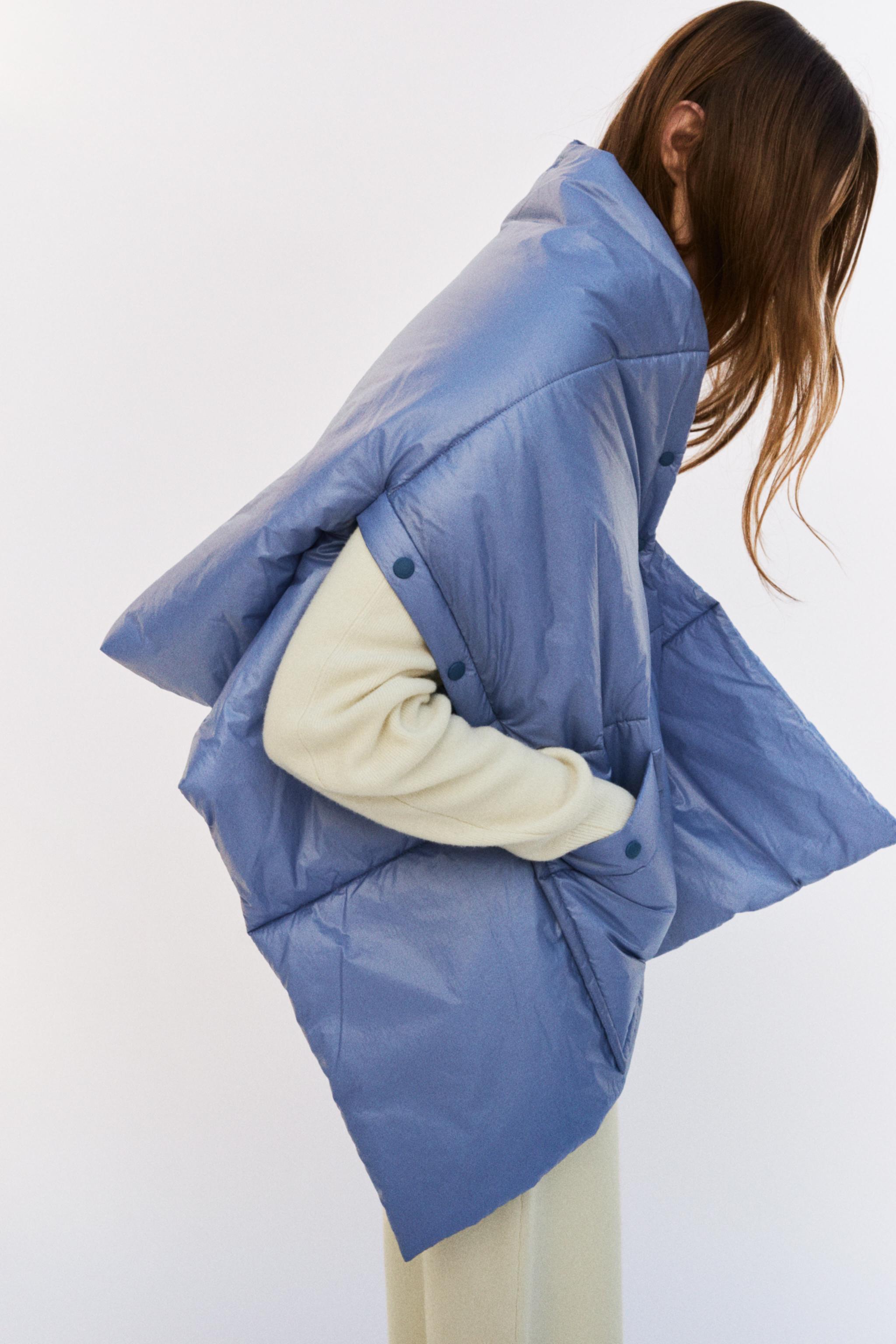 ZARA✖️AND WANDER キルティングショールスカーフ 