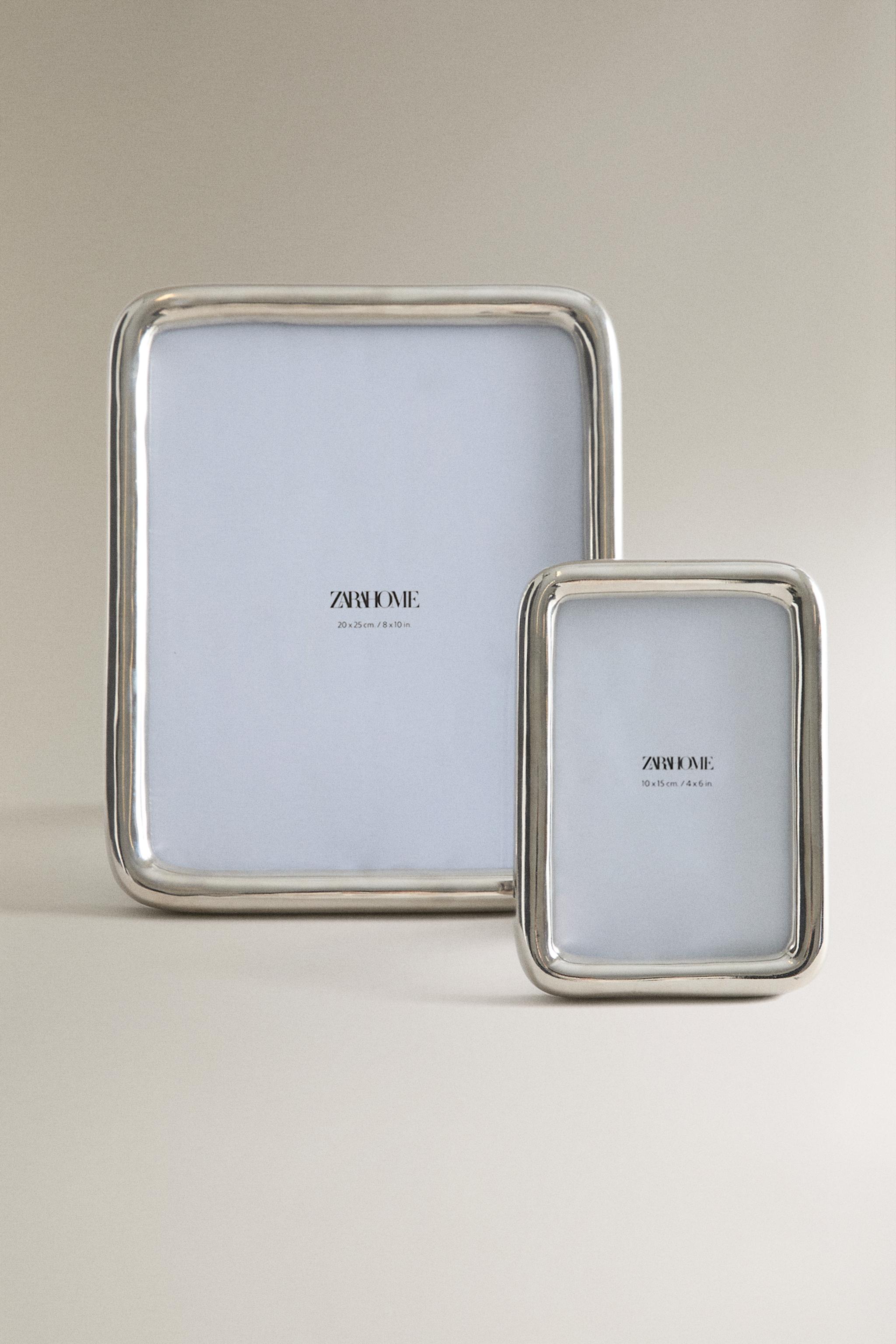 METAL PHOTO FRAME — Silver