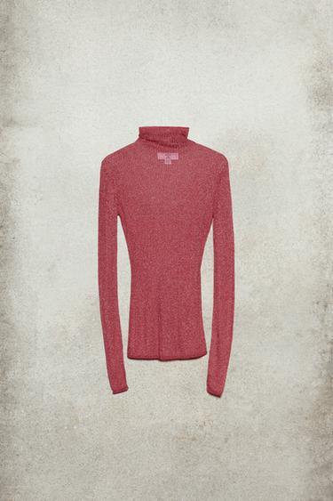 FINE KNIT TOP LUDOVIC DE SAINT SERNIN x ZARA - Red by Zara