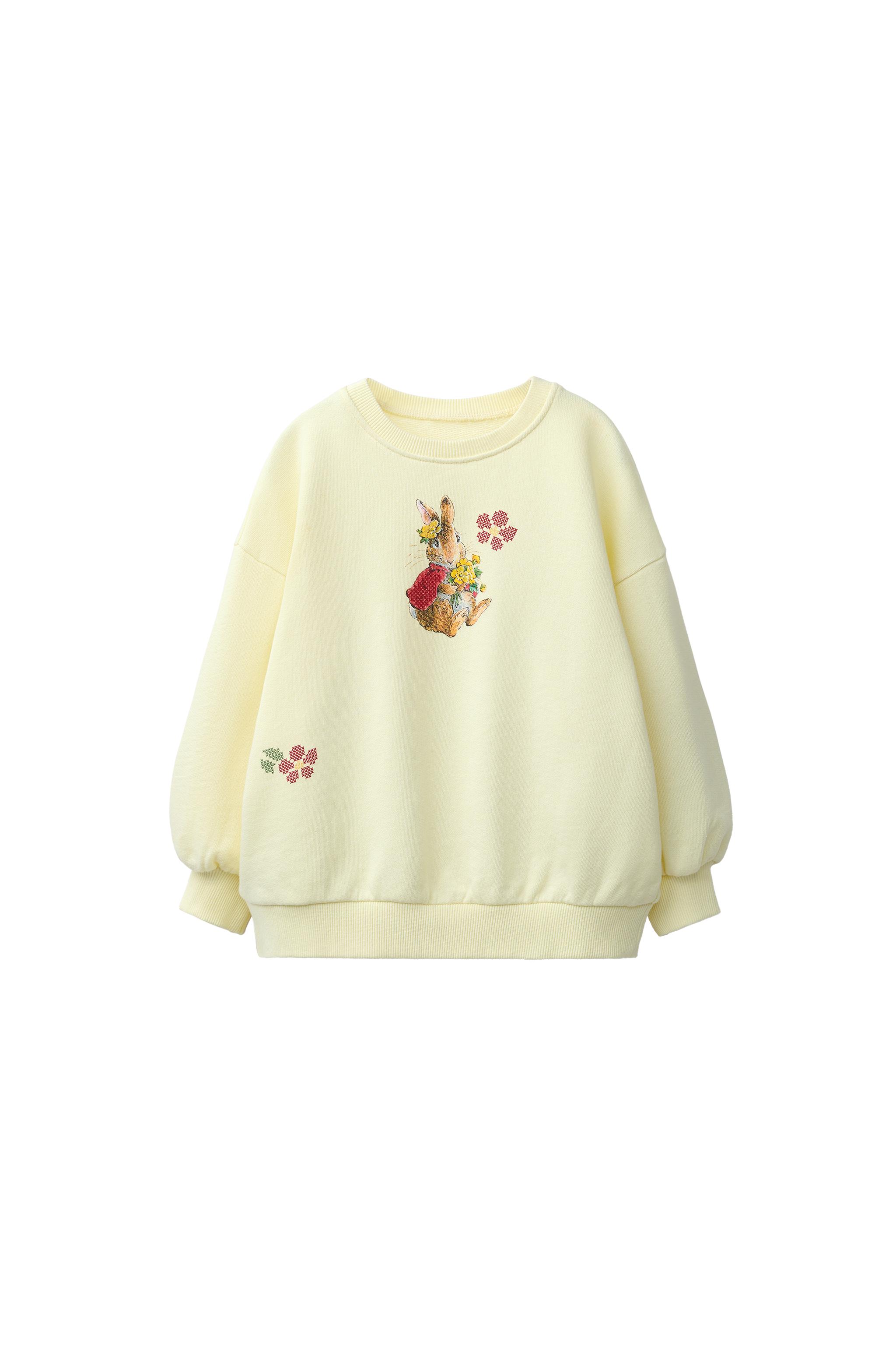 ピーターラビット™ スウェットシャツ - イエロー | ZARA Japan / 日本