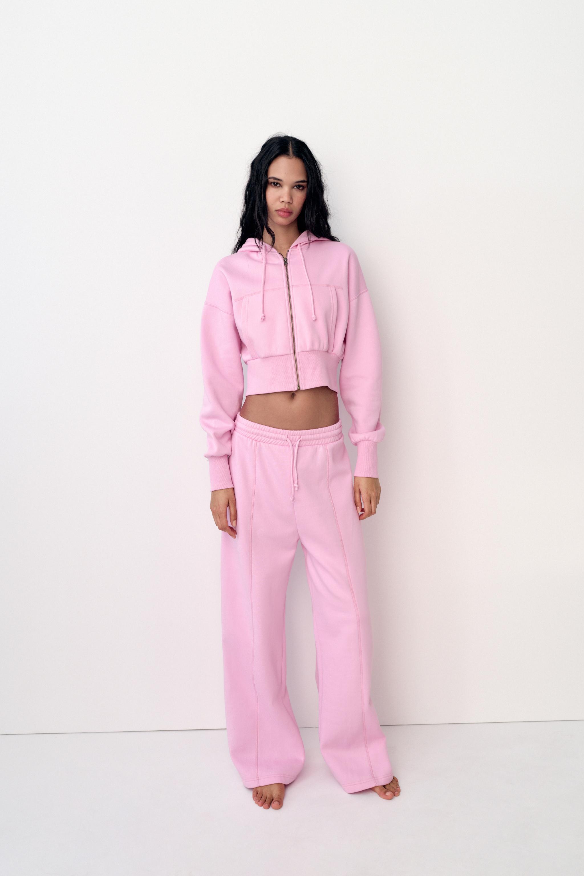 Juicy Couture co-ord satin pyjama set in pink