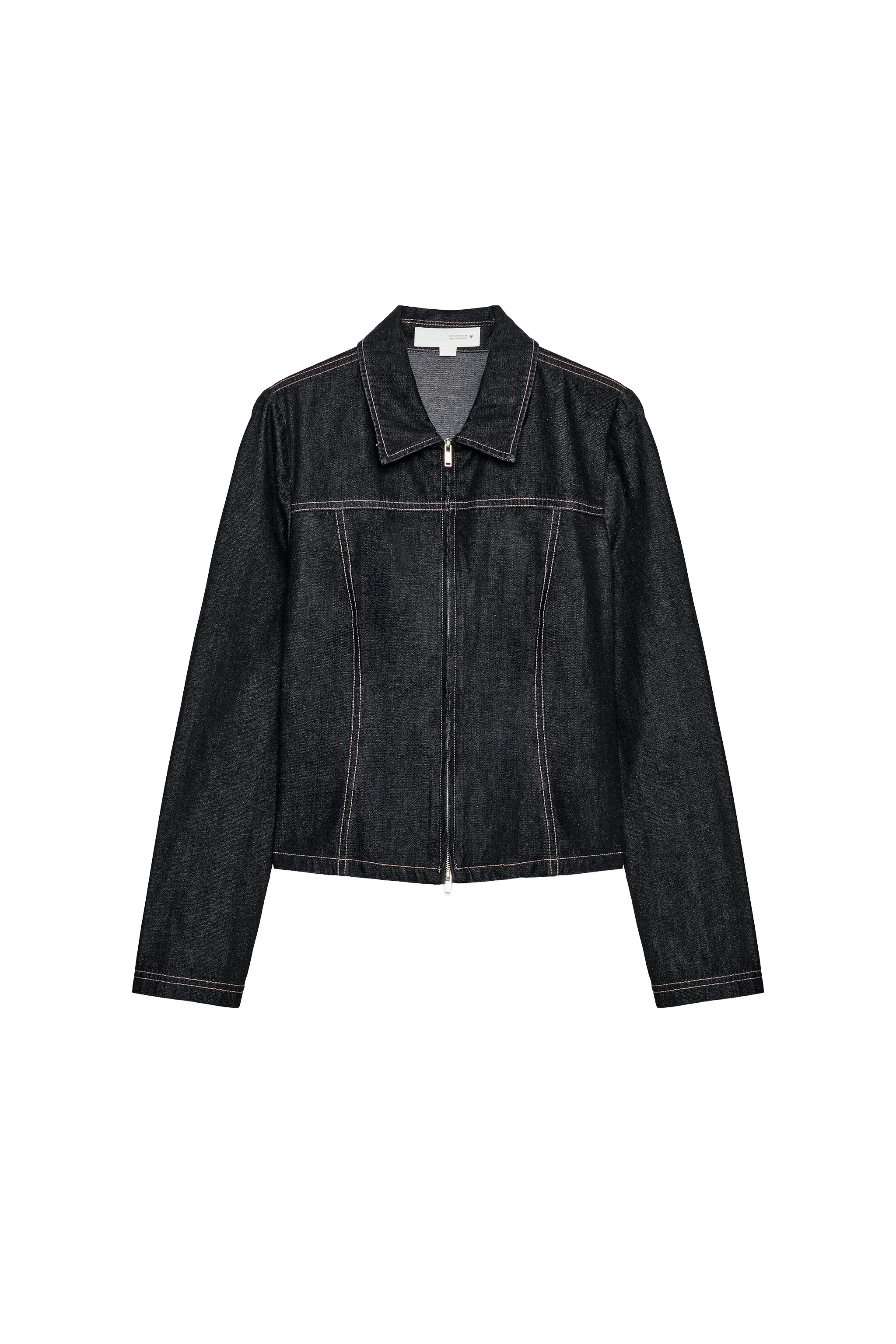 CAMISA DENIM CREMALLERA