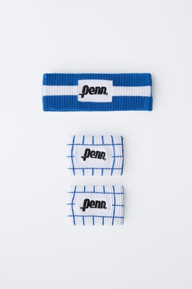 PENN © HEADBAND AND WRISTBAND PACK - Bluish by Zara - Image 3
