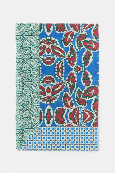 SHALL ME STAMPIM PLAKE QERAMIKE - E kaltër nga Zara