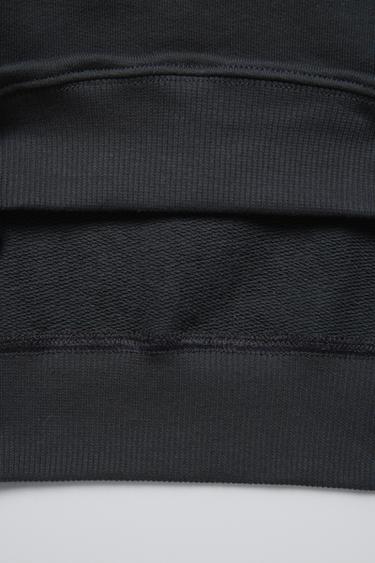 FRENCH TERRY PATCH T-SHIRT - Moss green by Zara - Image 3