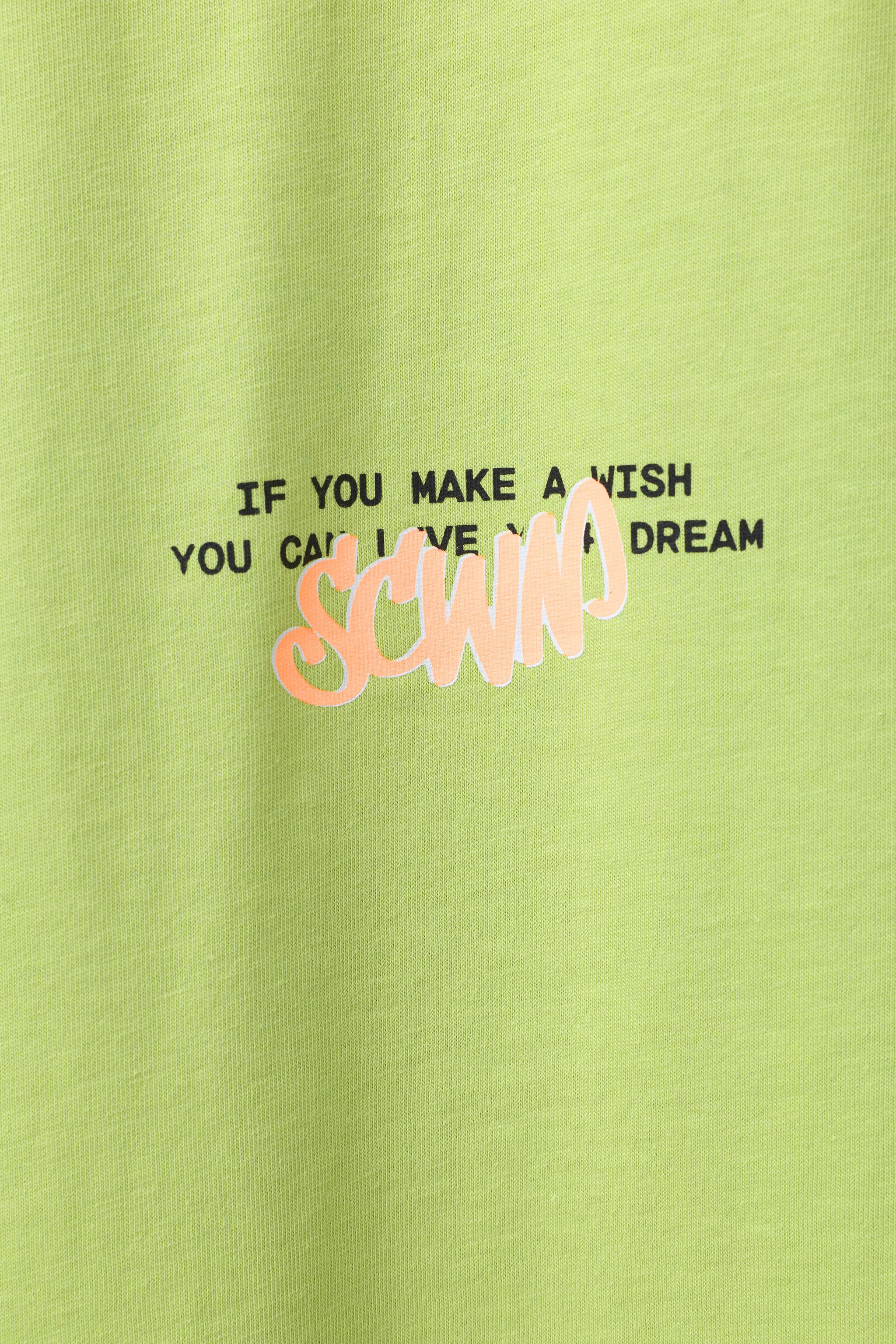 FLOCKED GRAFFITI T-SHIRT