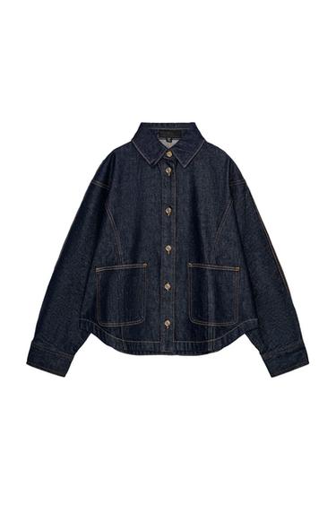 Z1975 DENIM JACKET - Blue by Zara
