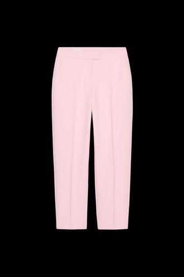 KNÖCHELHOSE MIT HOHEM BUND - Rosa von Zara - Bild 0