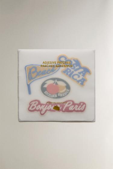 TRAVEL PATCHES SET (SET OF 4) - Multicoloured by Zara - Image 3