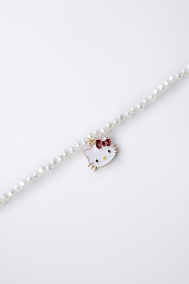 PACK DE DEUX COLLIERS HELLO KITTY © SANRIO - Doré de Zara - Image 1
