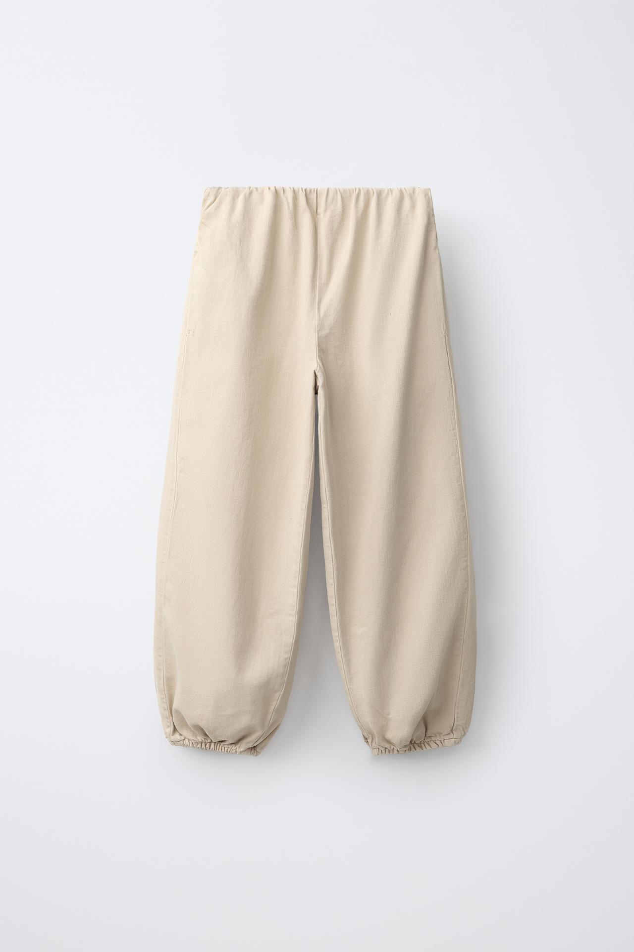 BAGGY PANTS — Beige