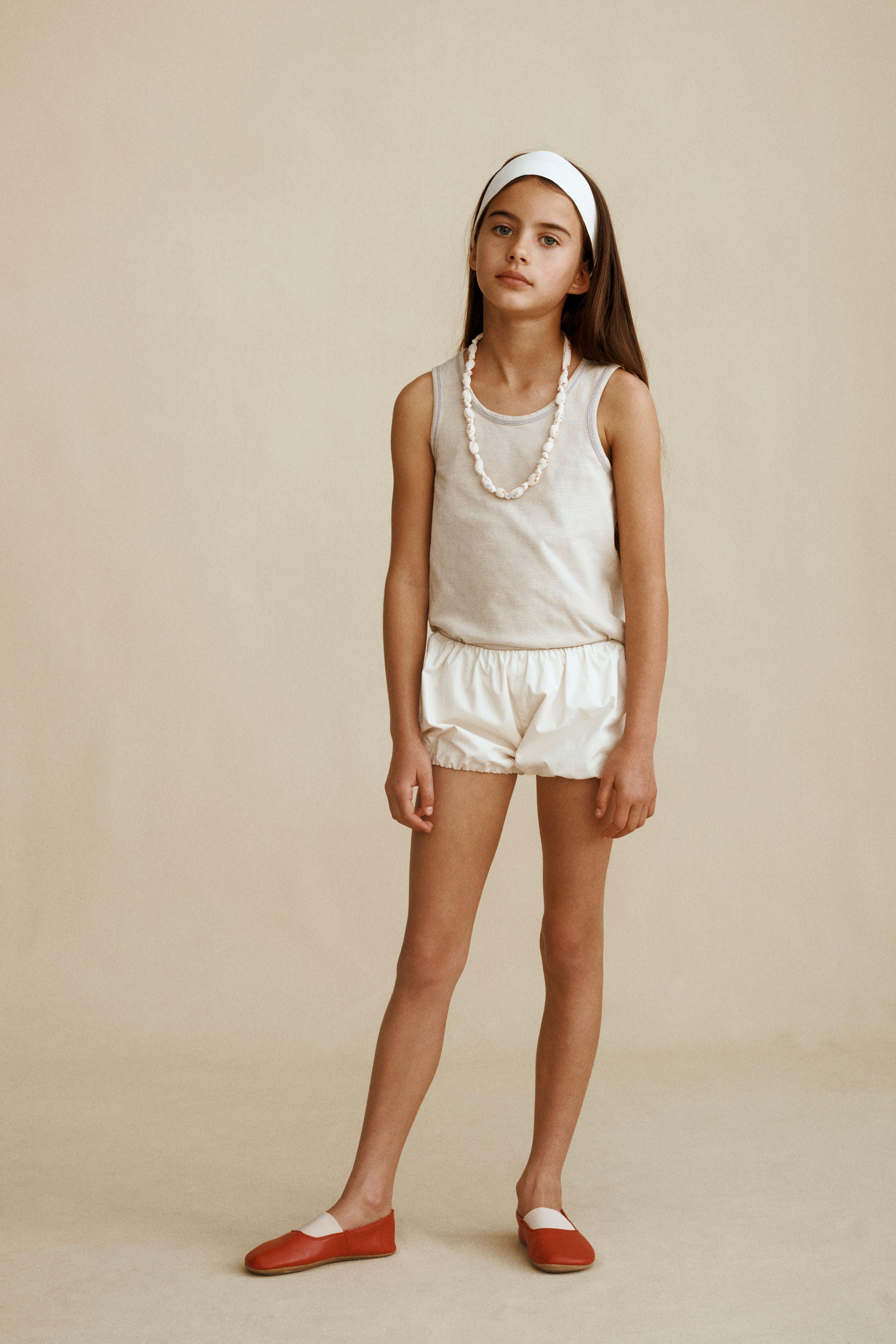 TOPSTITCHED T-SHIRT CREATED BY CARAMEL LONDON X ZARA