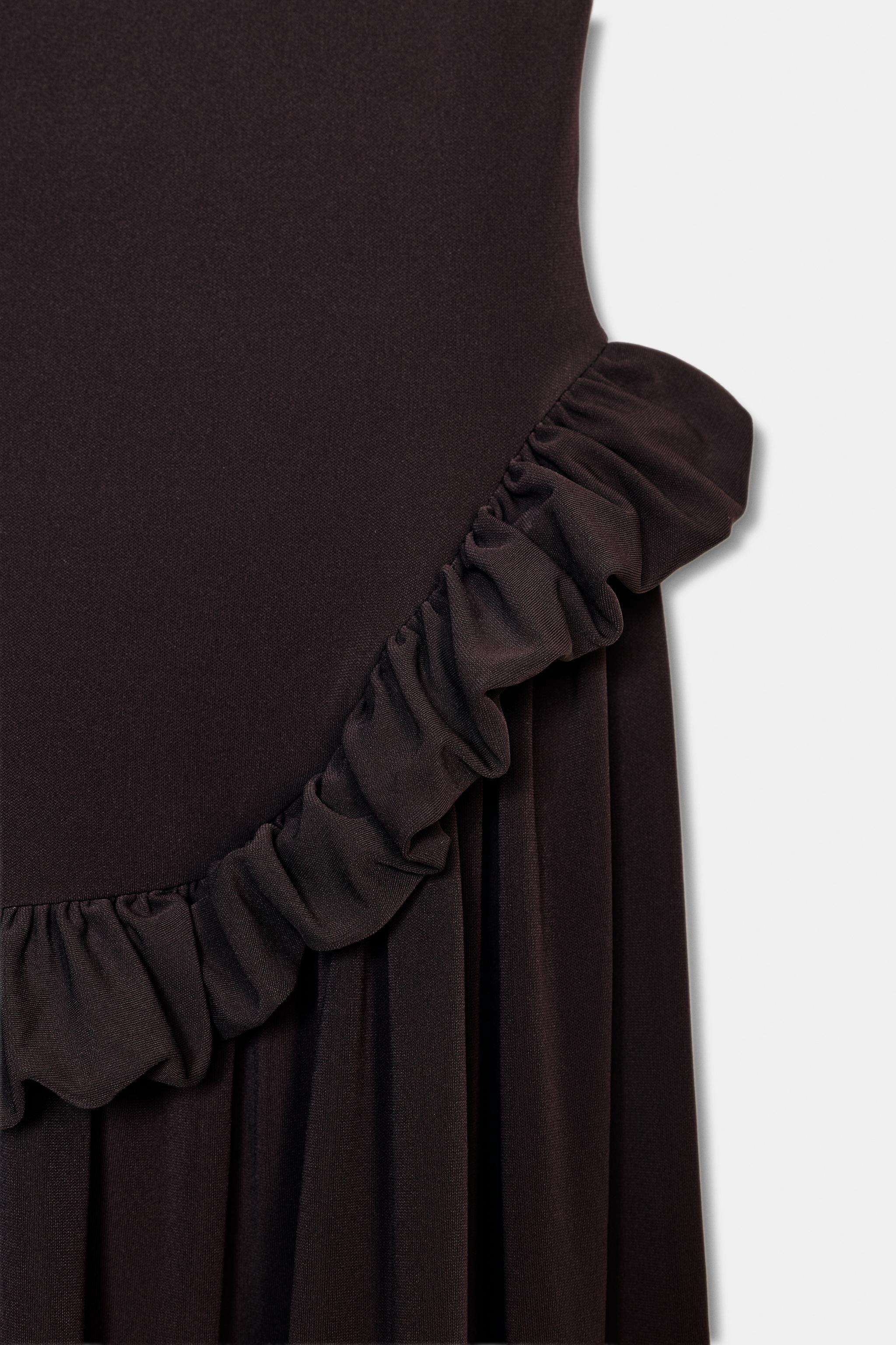 PEPLUM KESİM HACİMLİ ELBİSE - Görsel 9
