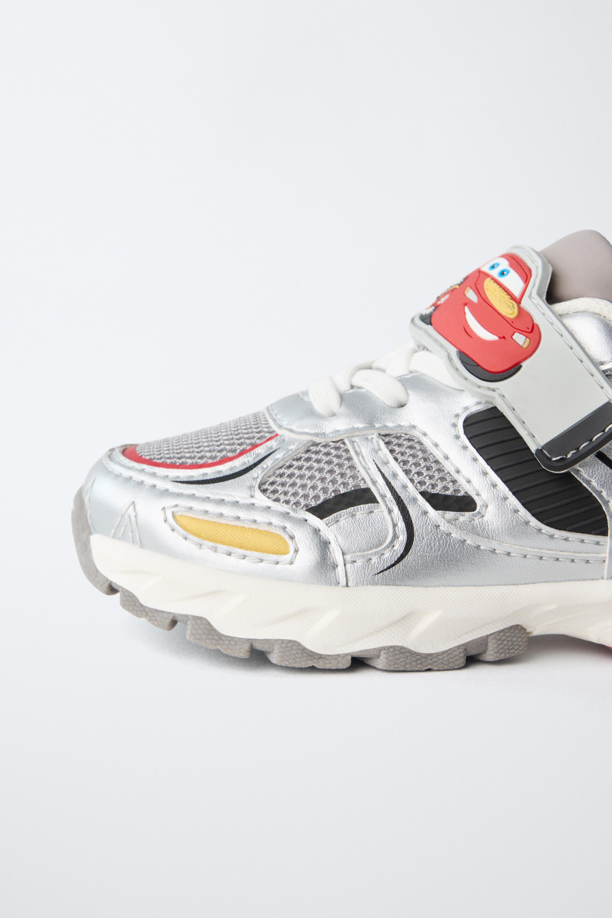 CARS LIGHTNING MCQUEEN  DISNEY SNEAKERS - Silver | ZARA United States