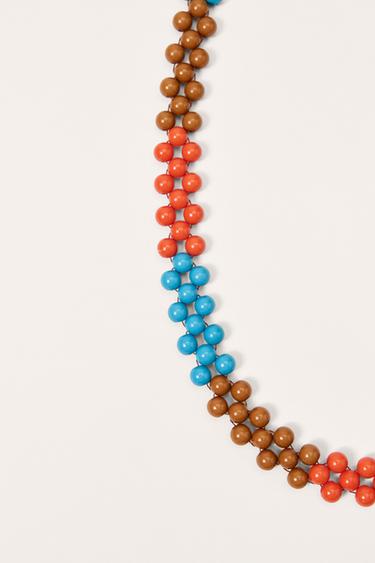 COLLIER FANTAISIE LACET ÉDITION LIMITÉE - Multicolore de Zara - Image 4