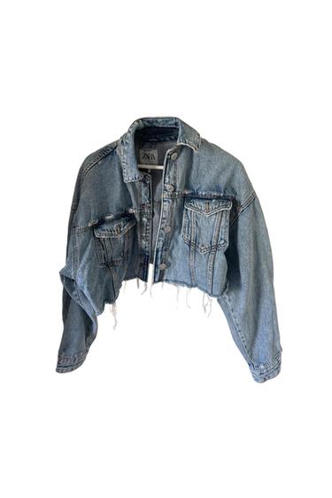 DENIM CROPPED JACKET