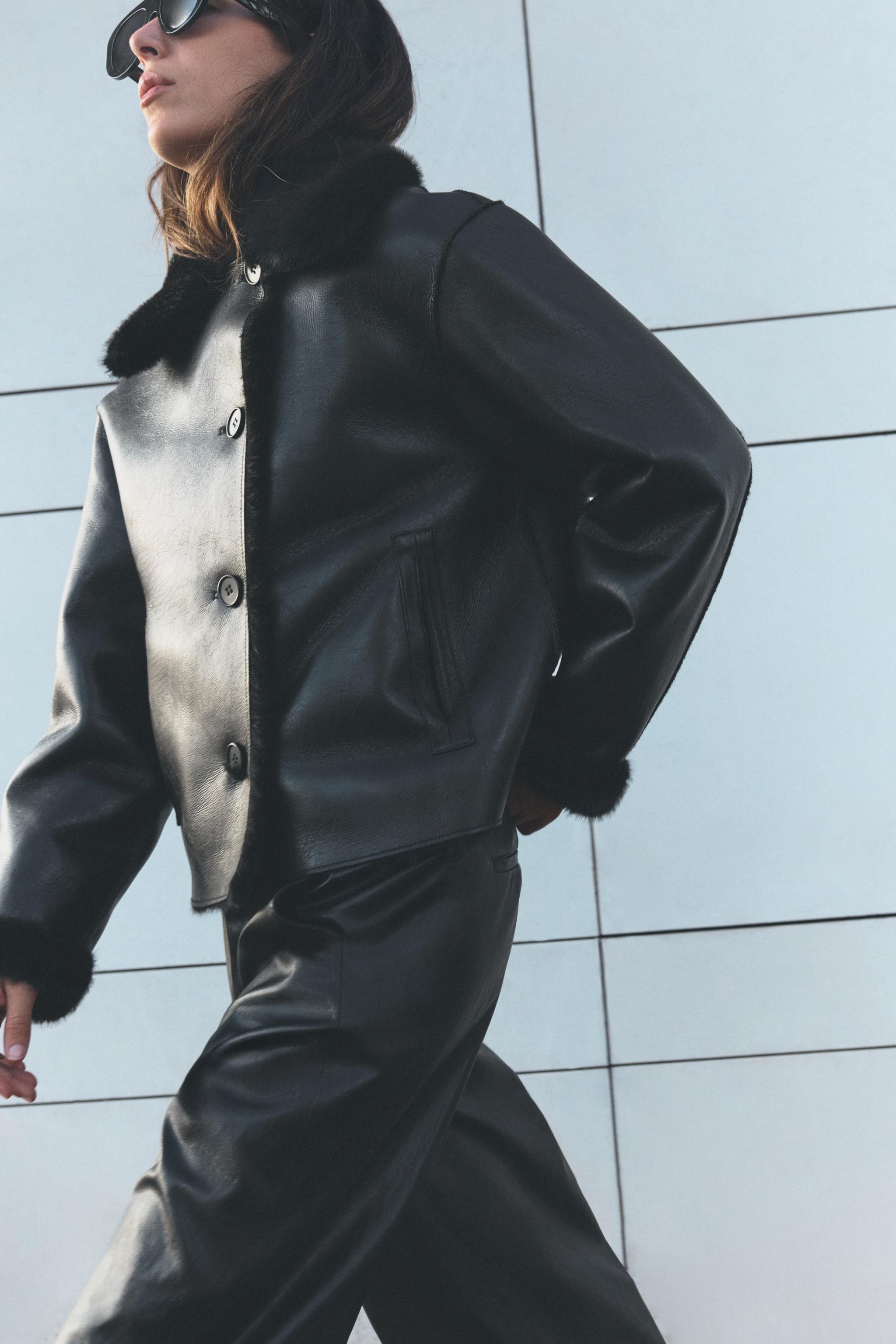REVERSIBLE DOUBLE-FACED JACKET