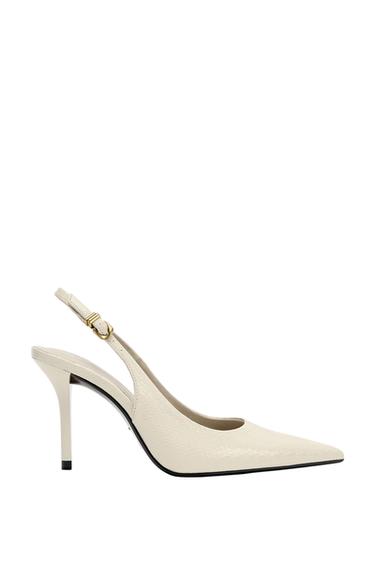 KËPUCË PA THEMBËR ME RELIEV - E bardhë e papërpunuar nga Zara