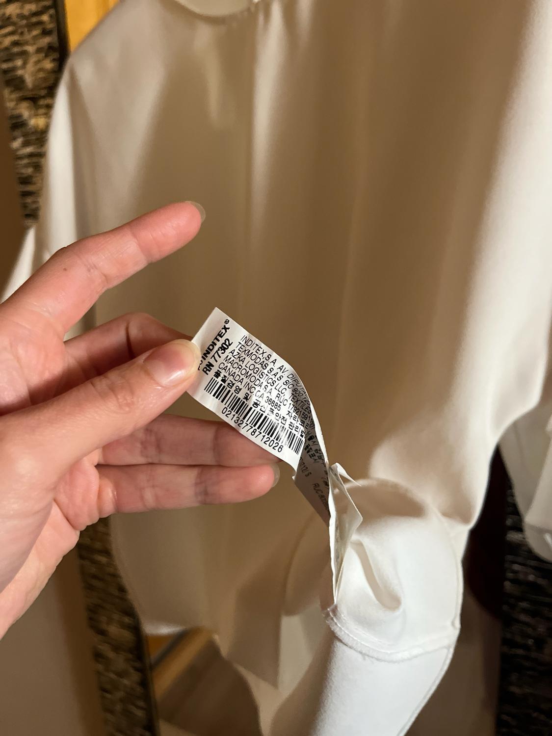 FRILLED TOP | SECOND HAND | Zara Preowned
