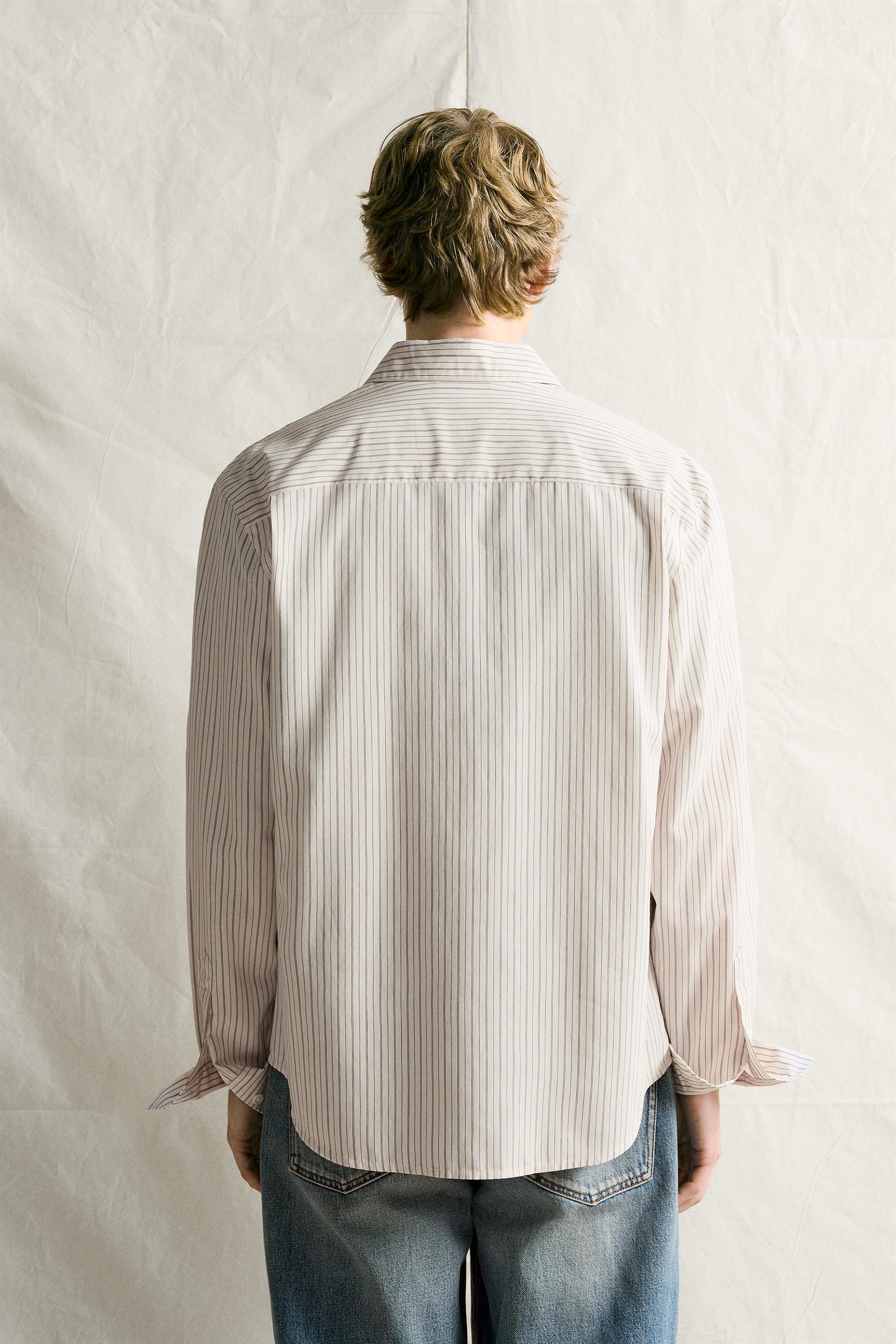 CHEMISE REGULAR FIT À RAYURES