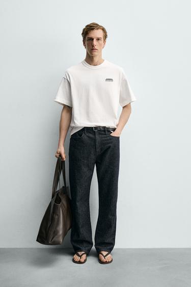 PHOTOGRAPHIC PRINT T-SHIRT - White by Zara