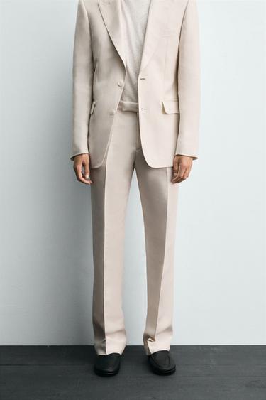 PANTALON DE COSTUME BOBBY GILLESPIE X ZARA - Écru de Zara