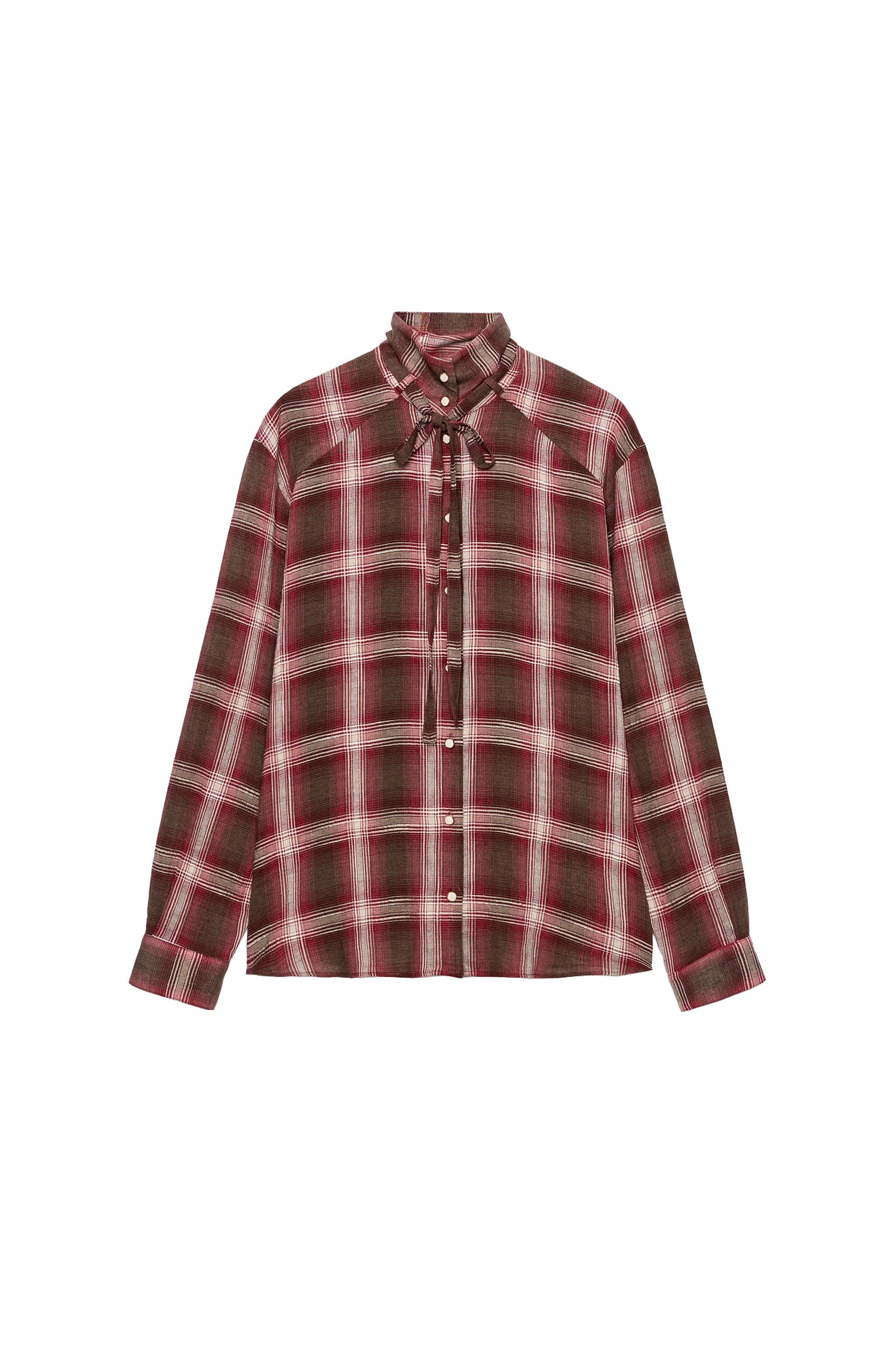 CAMISA CUADROS LAZO