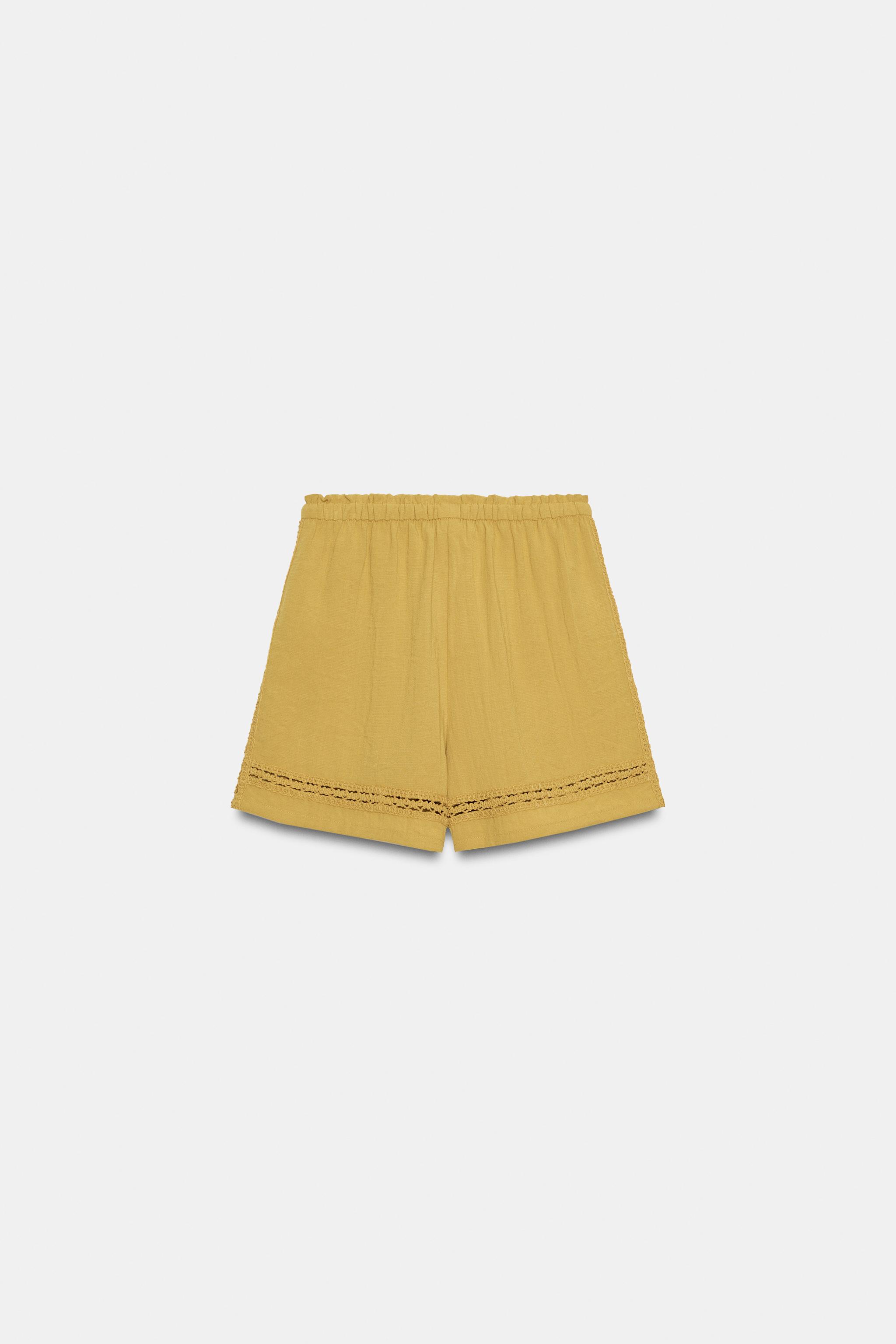 COMBINED LACE SHORTS