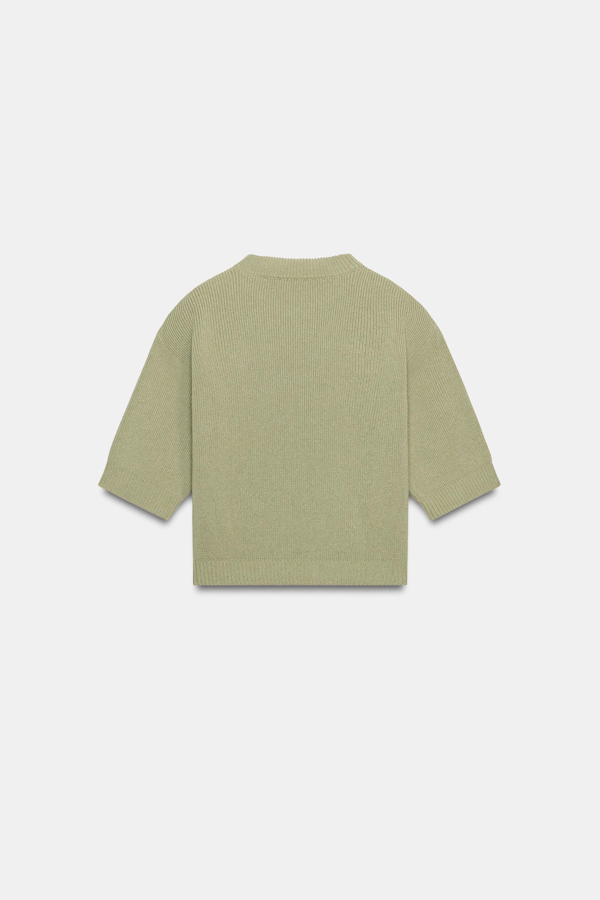 SHOULDER PAD KNIT JUMPER