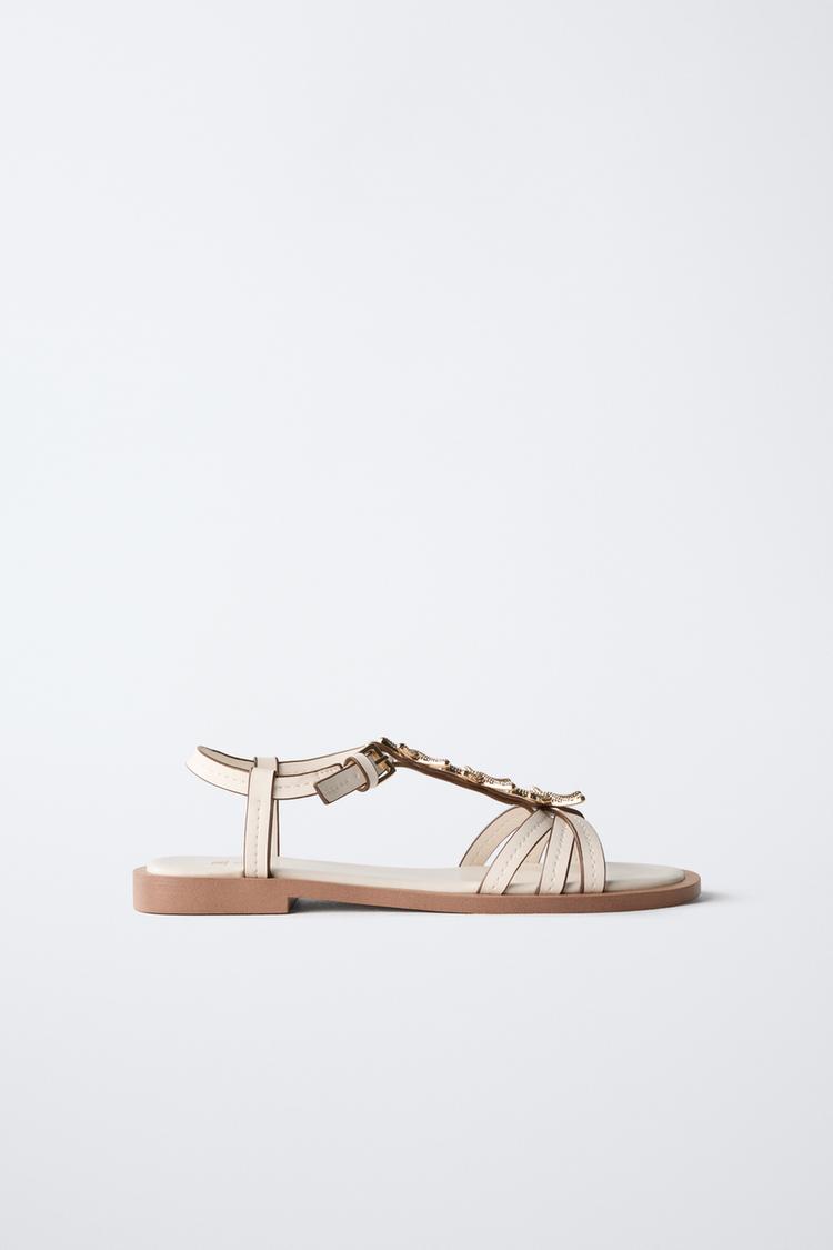 STAR SANDALS Ecru White ZARA South Africa