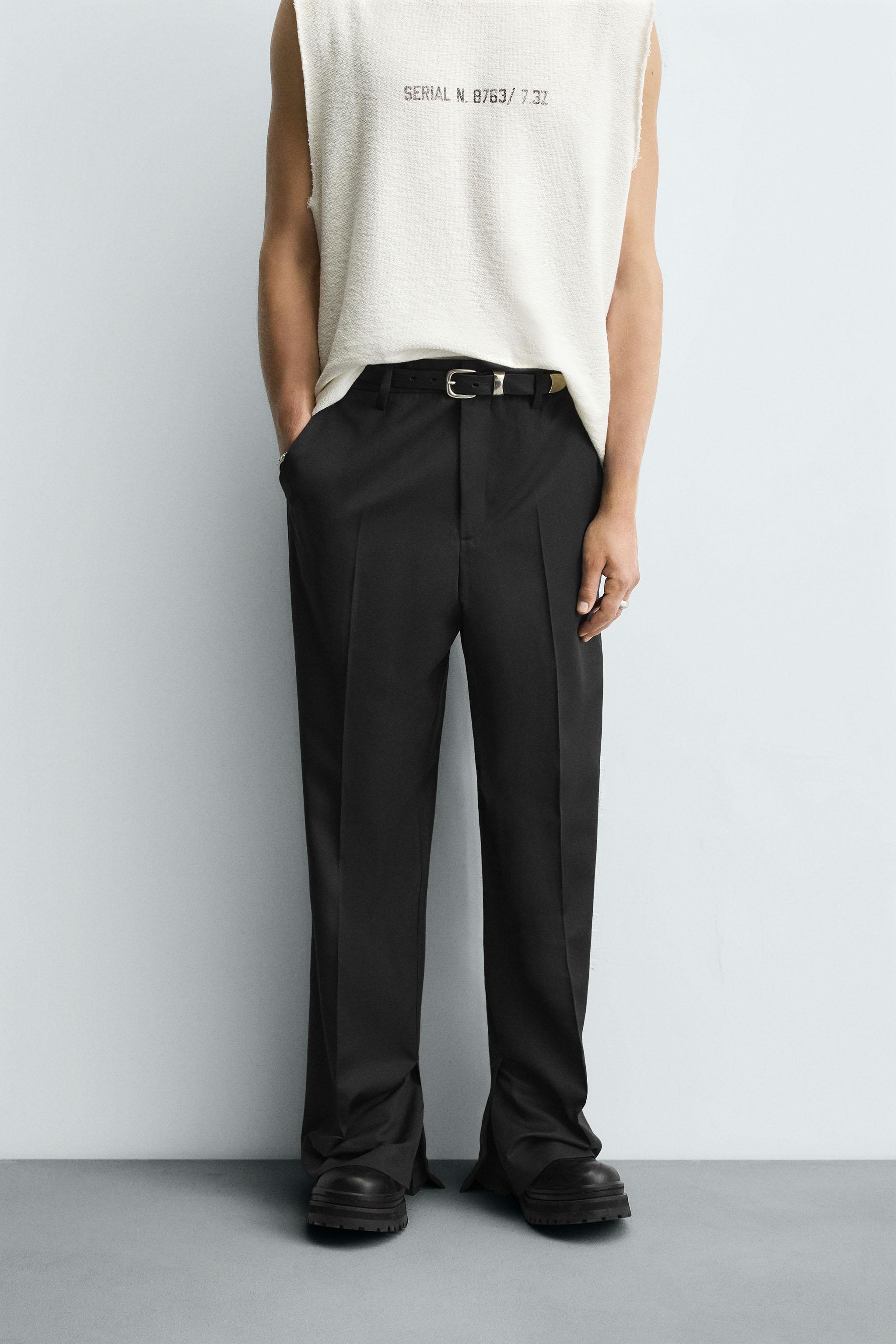 PANTALON STRAIGHT FIT OUVERTURES