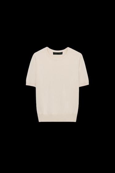 JERSEY MANGA CORTA PUNTO BÁSICO - Piedra de Zara