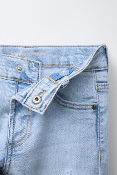 JEAN REGULAR FIT - Bleu clair de Zara - Image 2