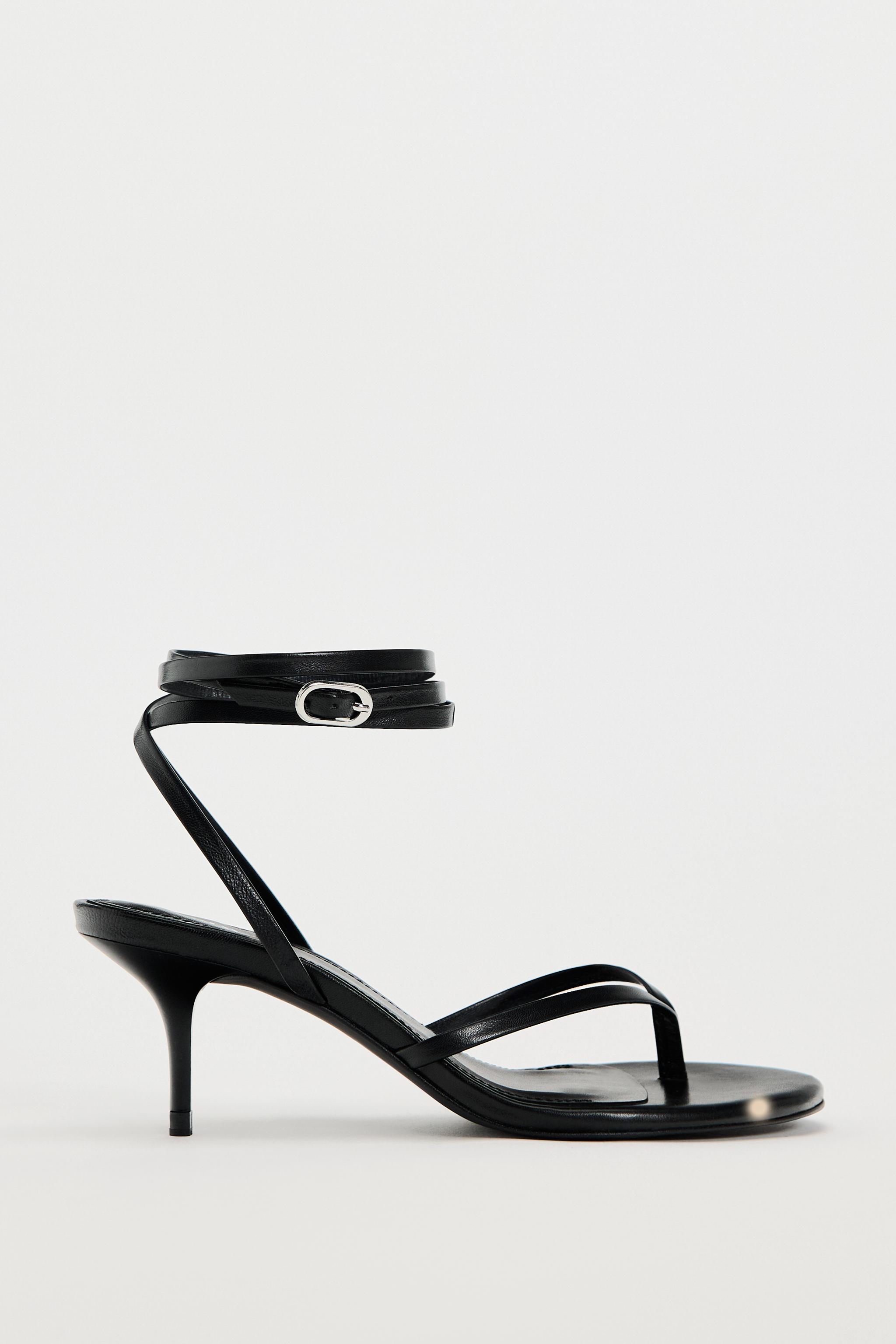 Zara ankle strap store sandals