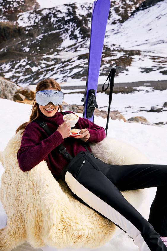 WATER RESISTANT AND WIND PROTECTION フレアパンツ RECCO® TECHNOLOGY 