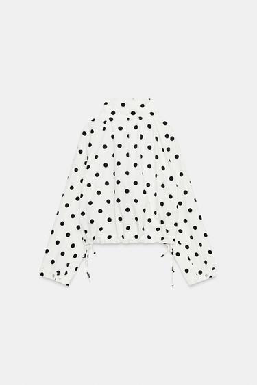 VESTE À POIS - vanille-noir de Zara - Image 5