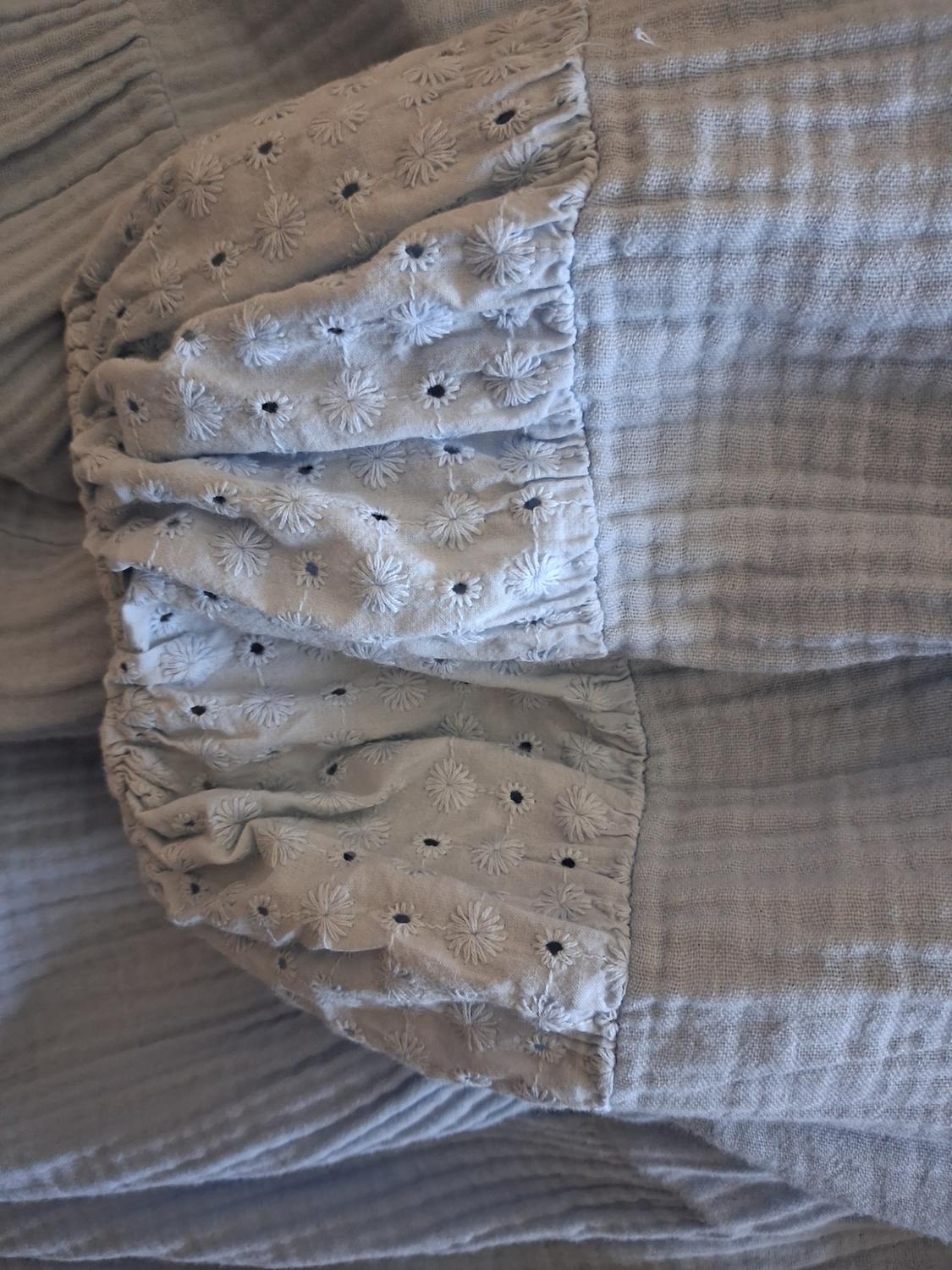 DRESS WITH CUTWORK EMBROIDERY - Image 4