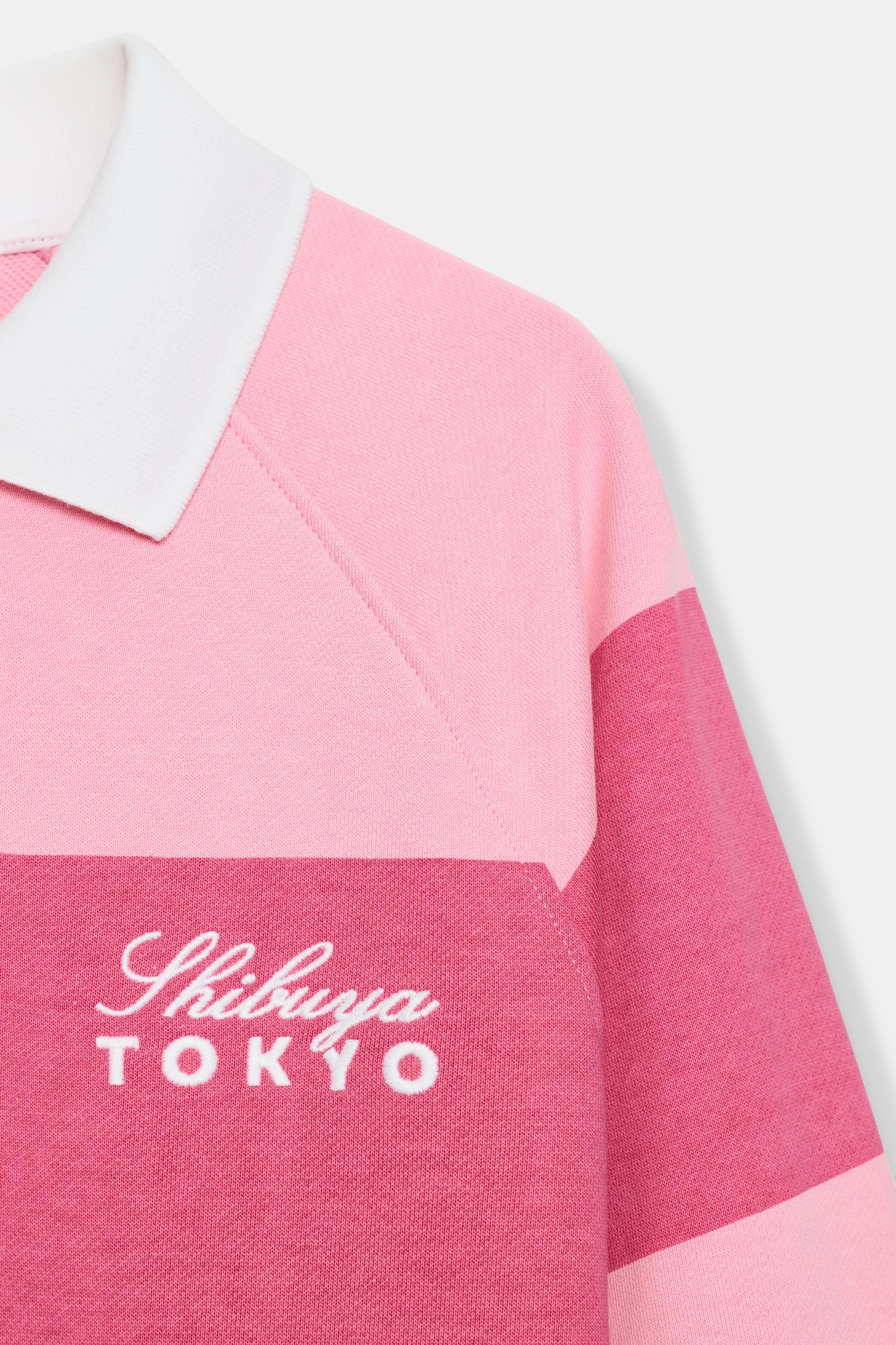 EMBROIDERED STRIPED POLO SHIRT