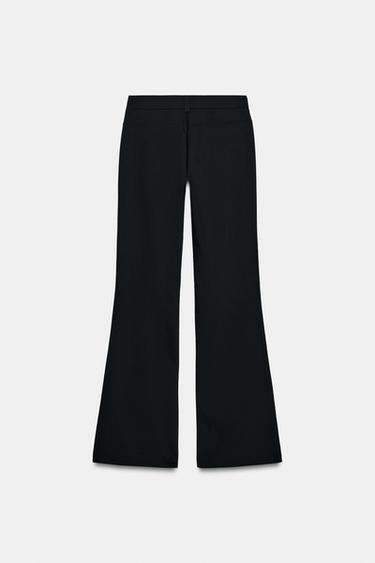 PANTALON FLARE - Noir de Zara - Image 4