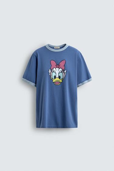 ÁO PHÔNG VỊT DAISY DUCK HARRY LAMBERT FOR ZARA X DISNEY - Xanh dương từ Zara