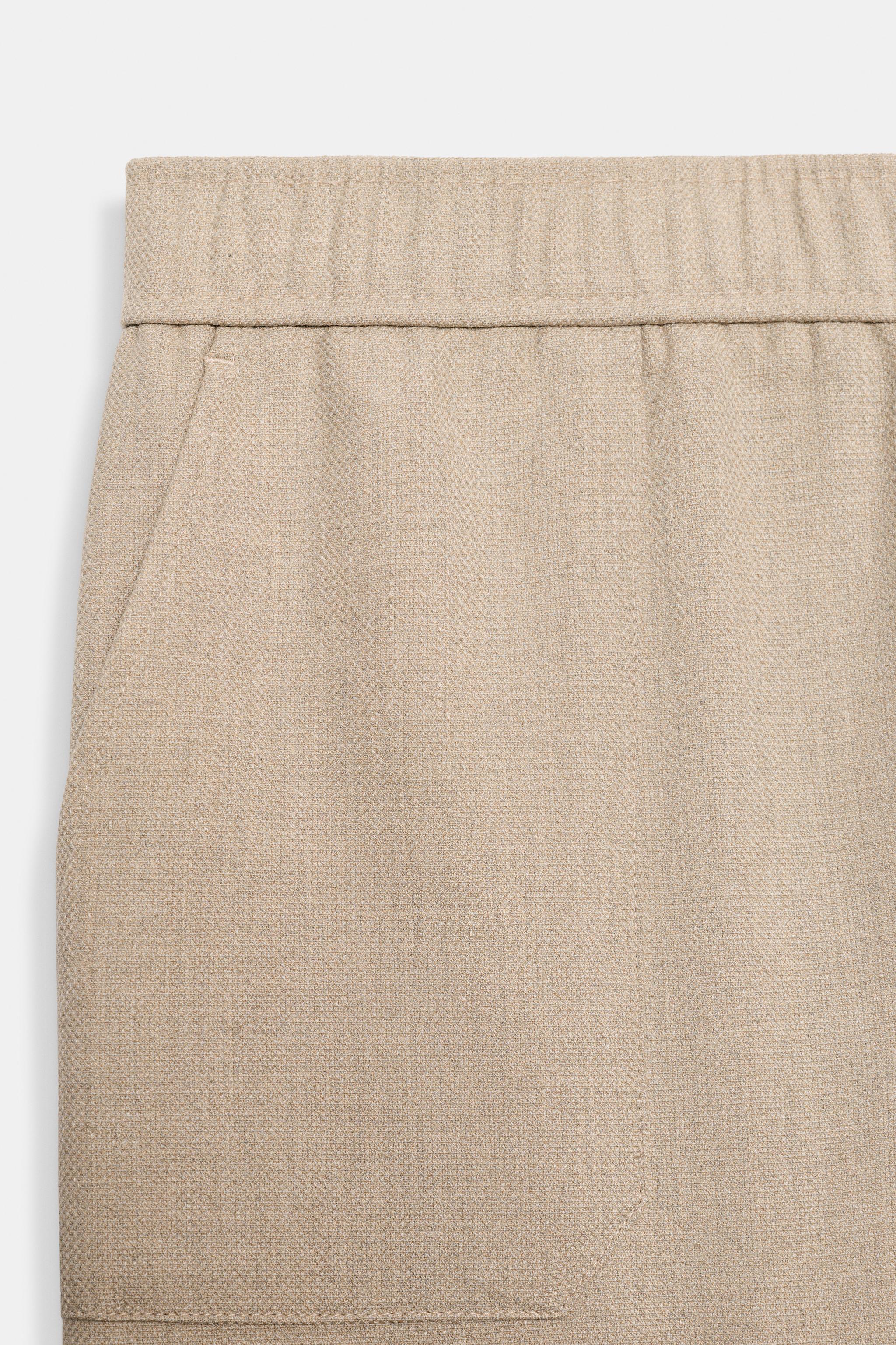 Zara Elastik Belli Pantolon görsel 6