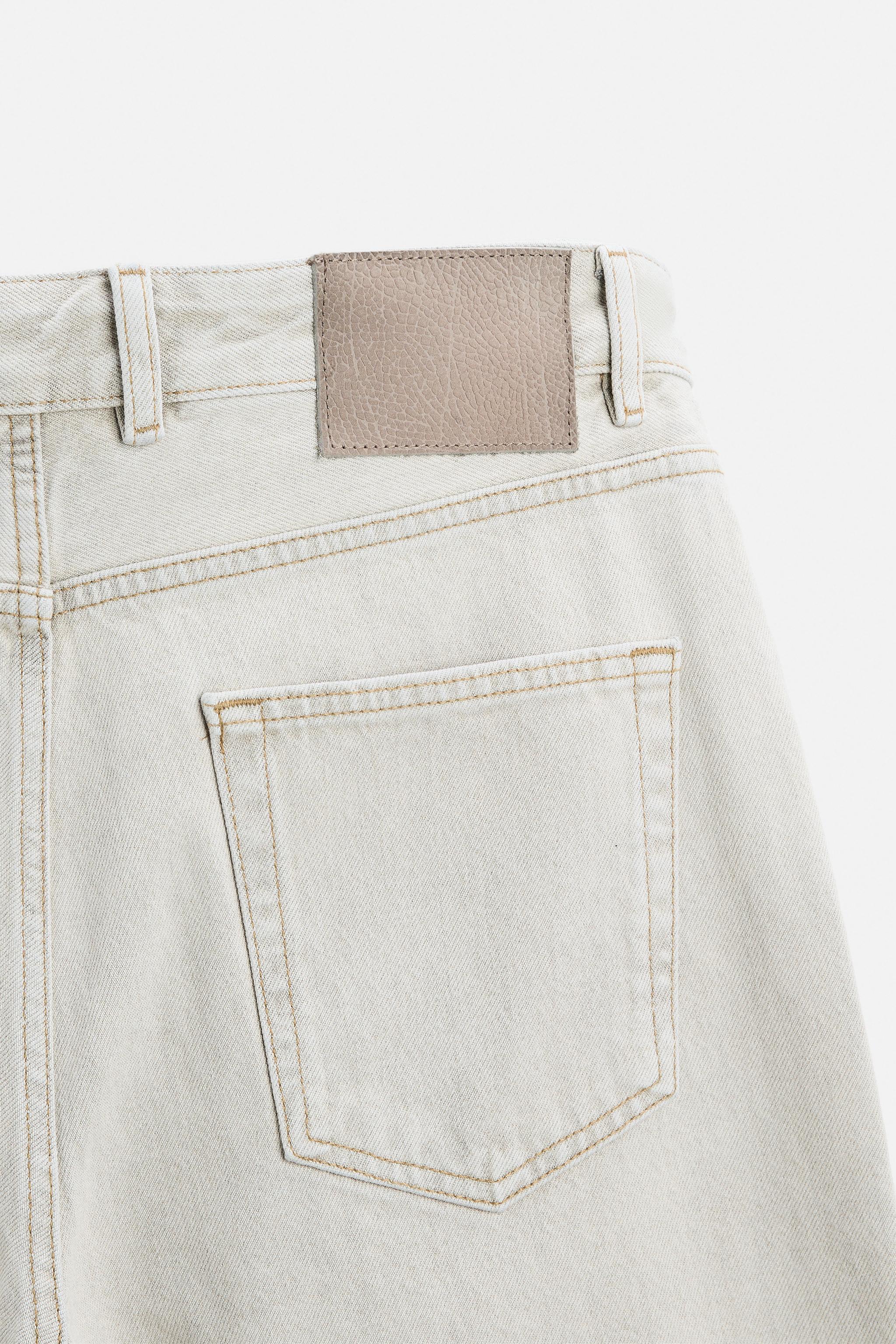 ★ZARA★ BAGGY FIT JEANS WITH ASYMMETRICAL SEAMS BAGGY FIT JEANS WITH SEAMS - Charcoal | ZARA United States