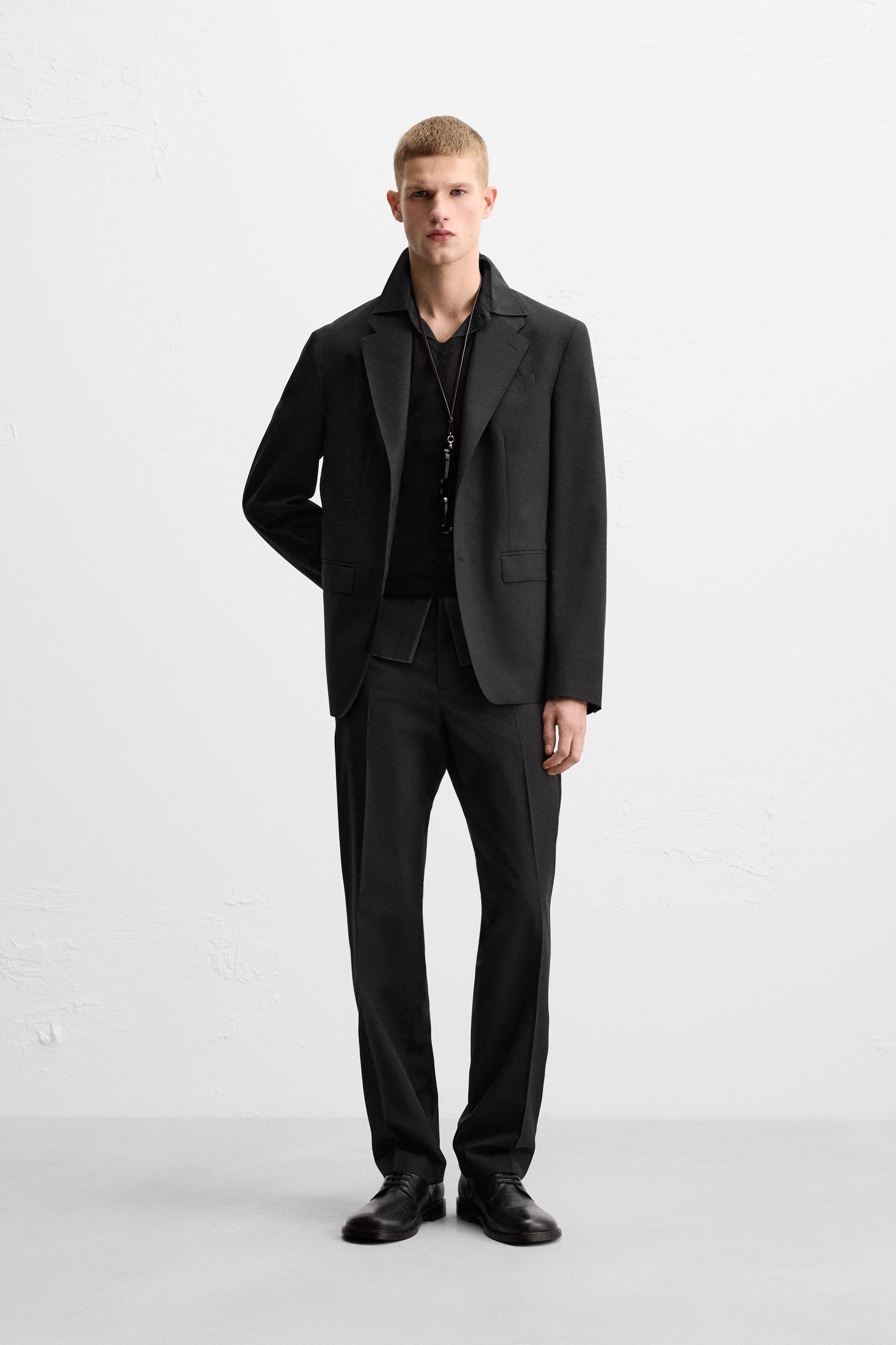 スーツブレザー - ブラック | ZARA Japan / 日本 スーツブレザー - ブラック | ZARA Japan / 日本