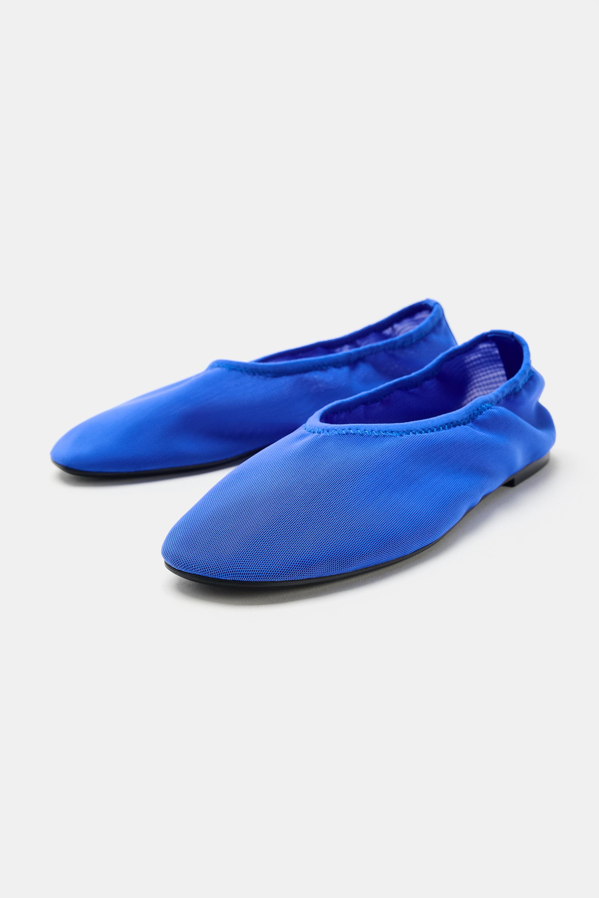 MESH BALLET FLATS