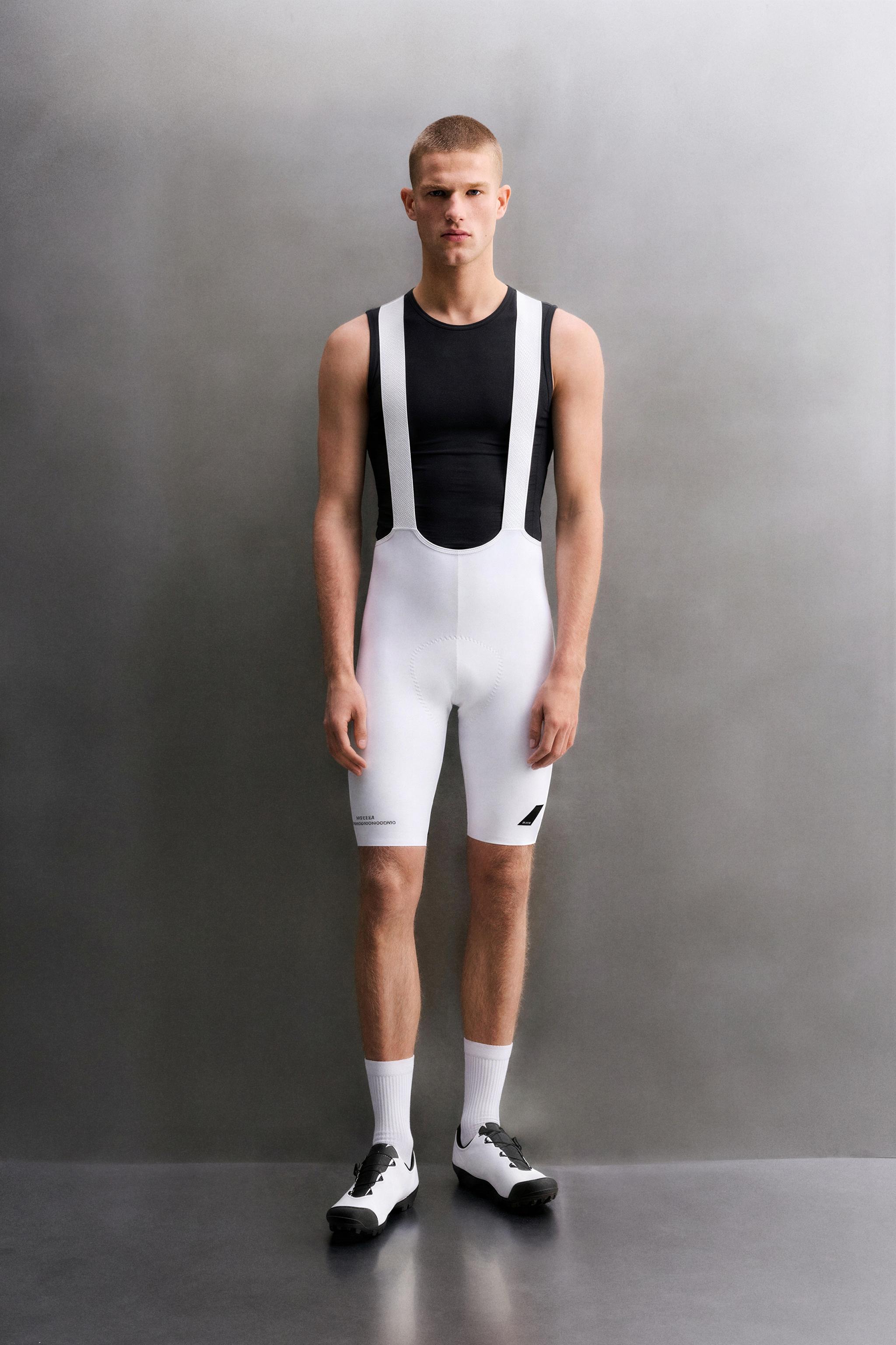 SHORT CYCLING SHORTS — White