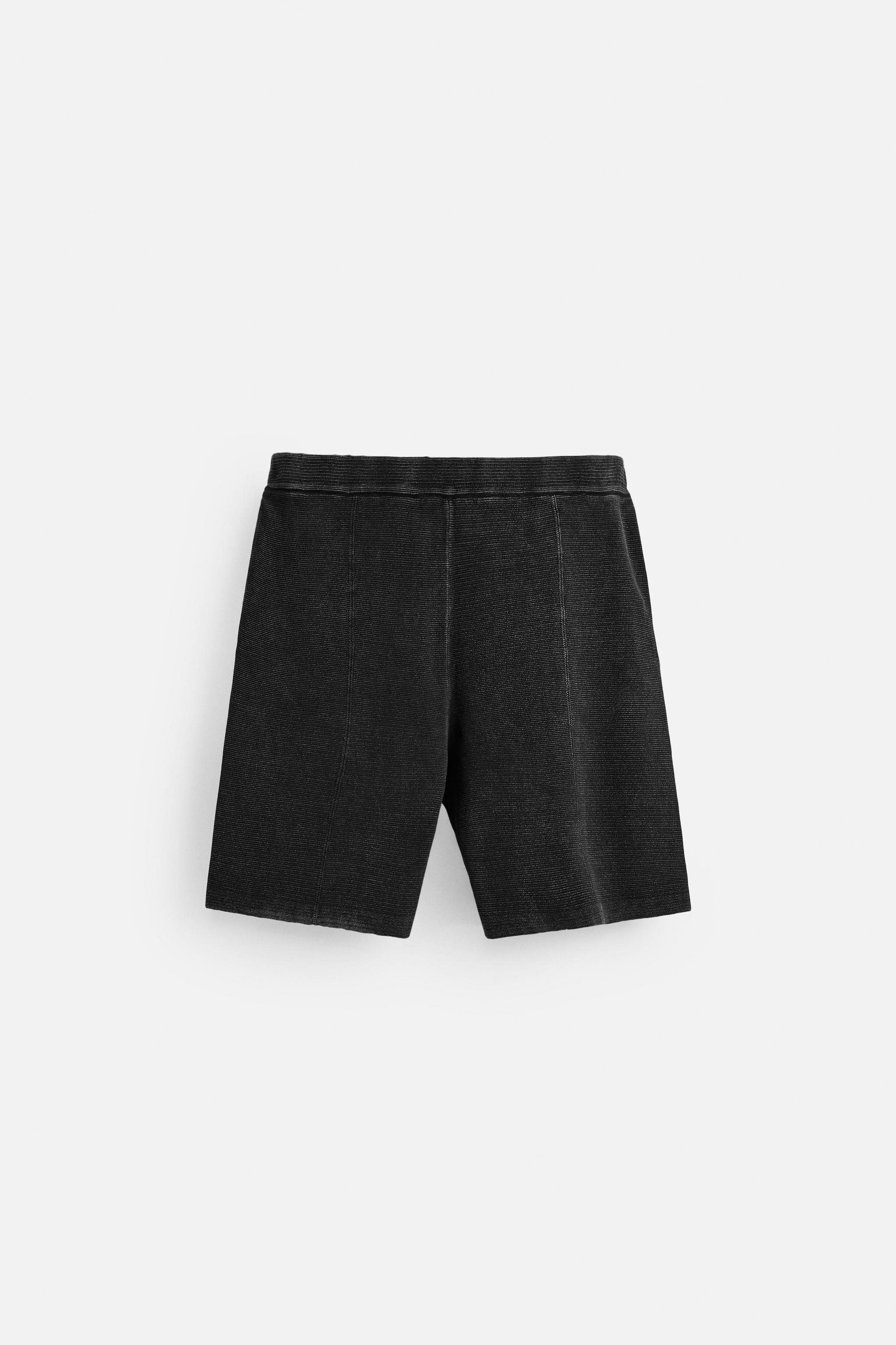 ★ODOR★ Twis knit shorts in black P0000GCT Fisher Knit Shorts - Black | Fashion Nova