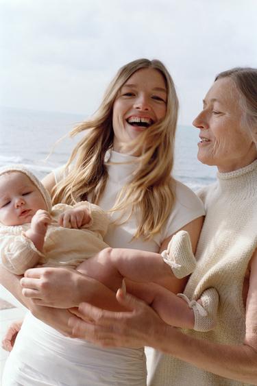 TEXTURED ROMPER - Ecru by Zara