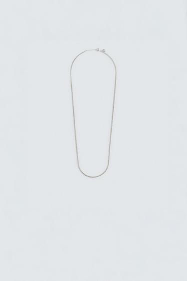 STAINLESS STEEL LINK CHAIN - Silver by Zara