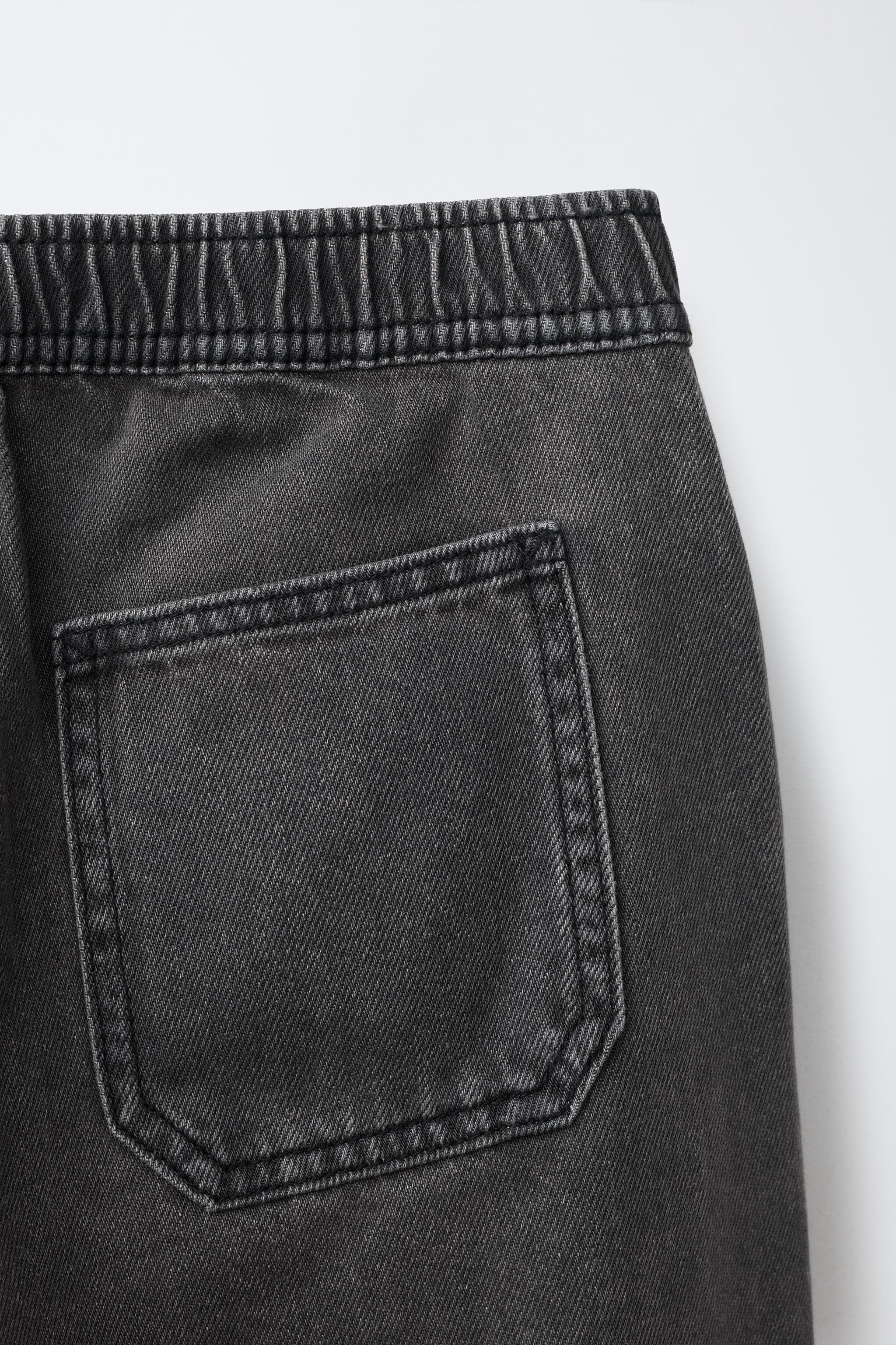 LONG DENIM BERMUDA SHORTS