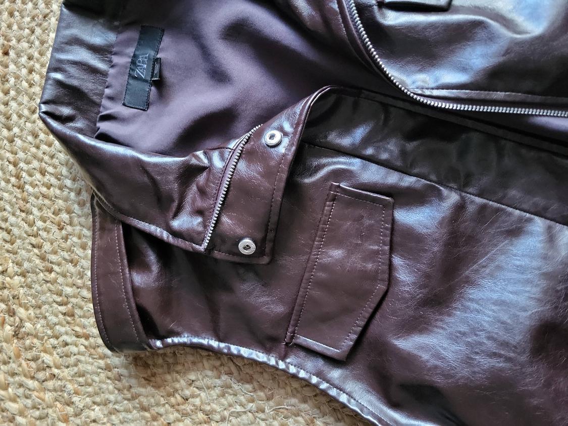 FAUX LEATHER VEST - Image 3